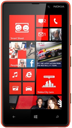 Смартфон Nokia Lumia 820 Red - Абакан