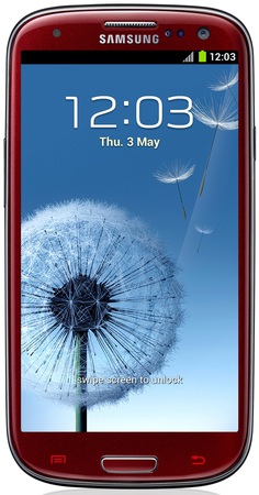 Смартфон Samsung Galaxy S3 GT-I9300 16Gb Red - Абакан